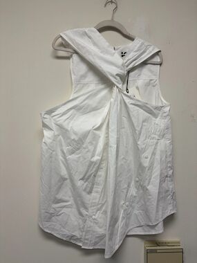 Womens White Blouse Size XXL #461